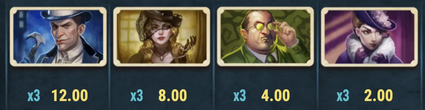 Riddle Reels: A Case of Riches premium symbols