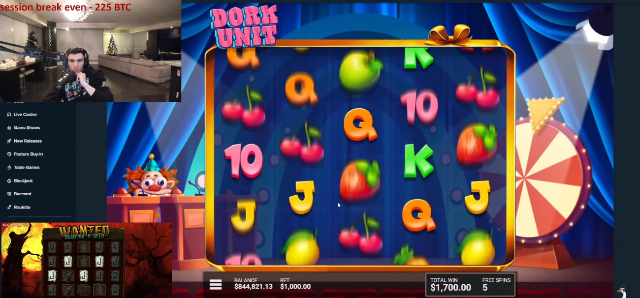 Comme à son habitude, il n’hésite pas à jouer des tours de jeu à un millier d’euros