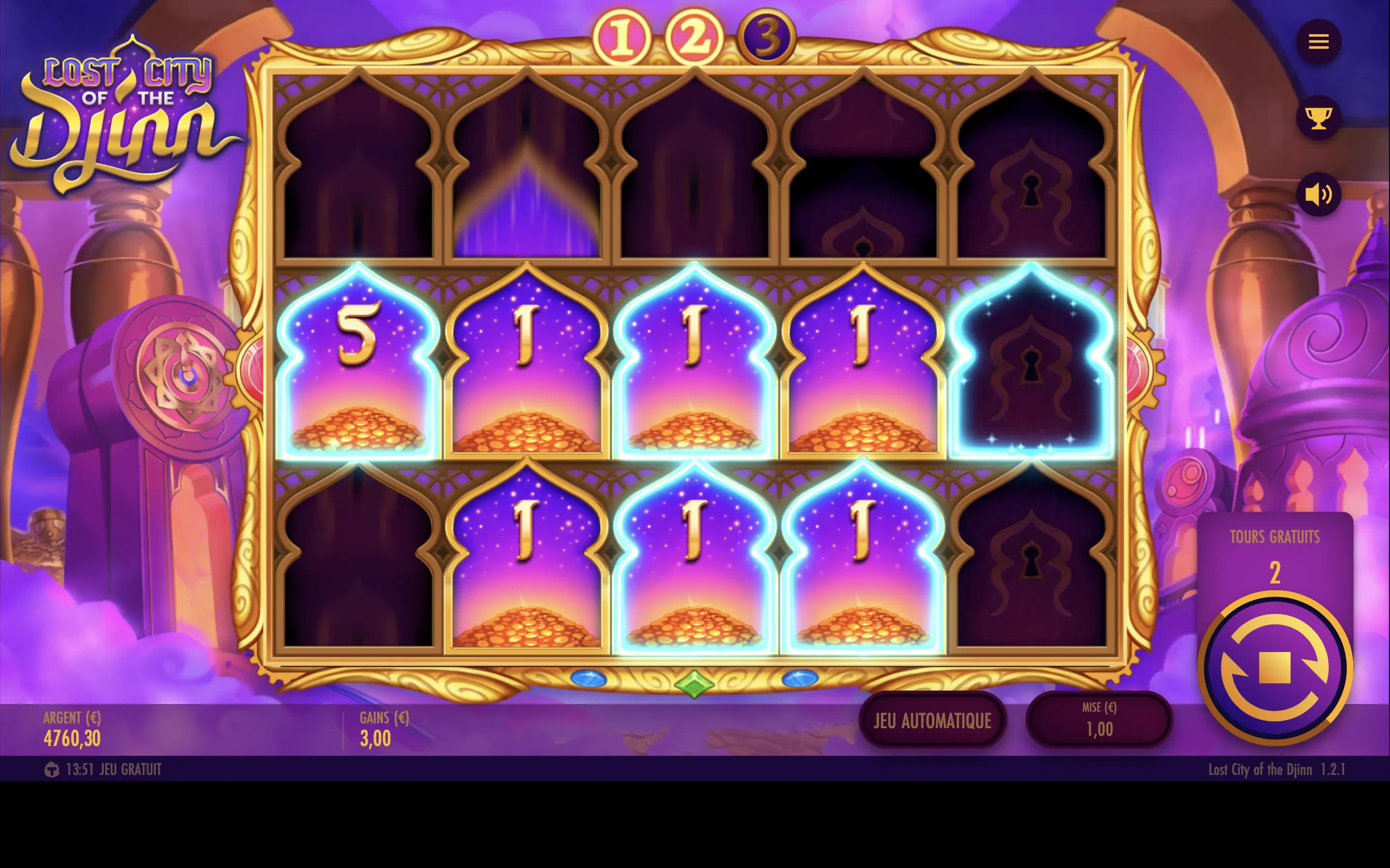 Lost City of the Djinn bonus