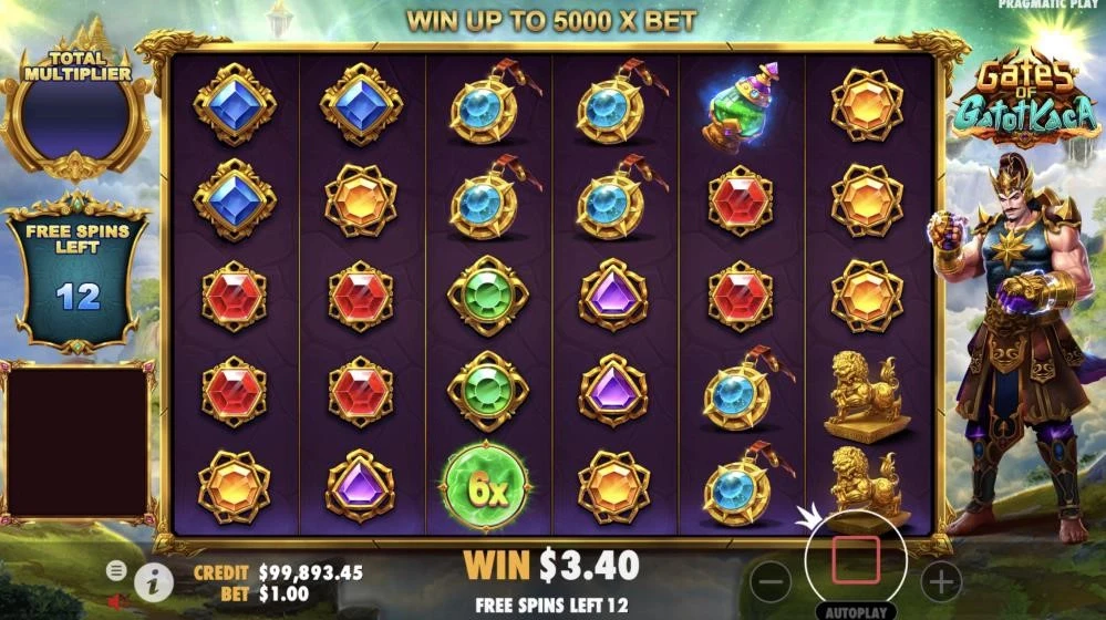 D : Il vous sera possible de remporter jusqu’à 5 000 fois votre mise de départ sur ce jeu