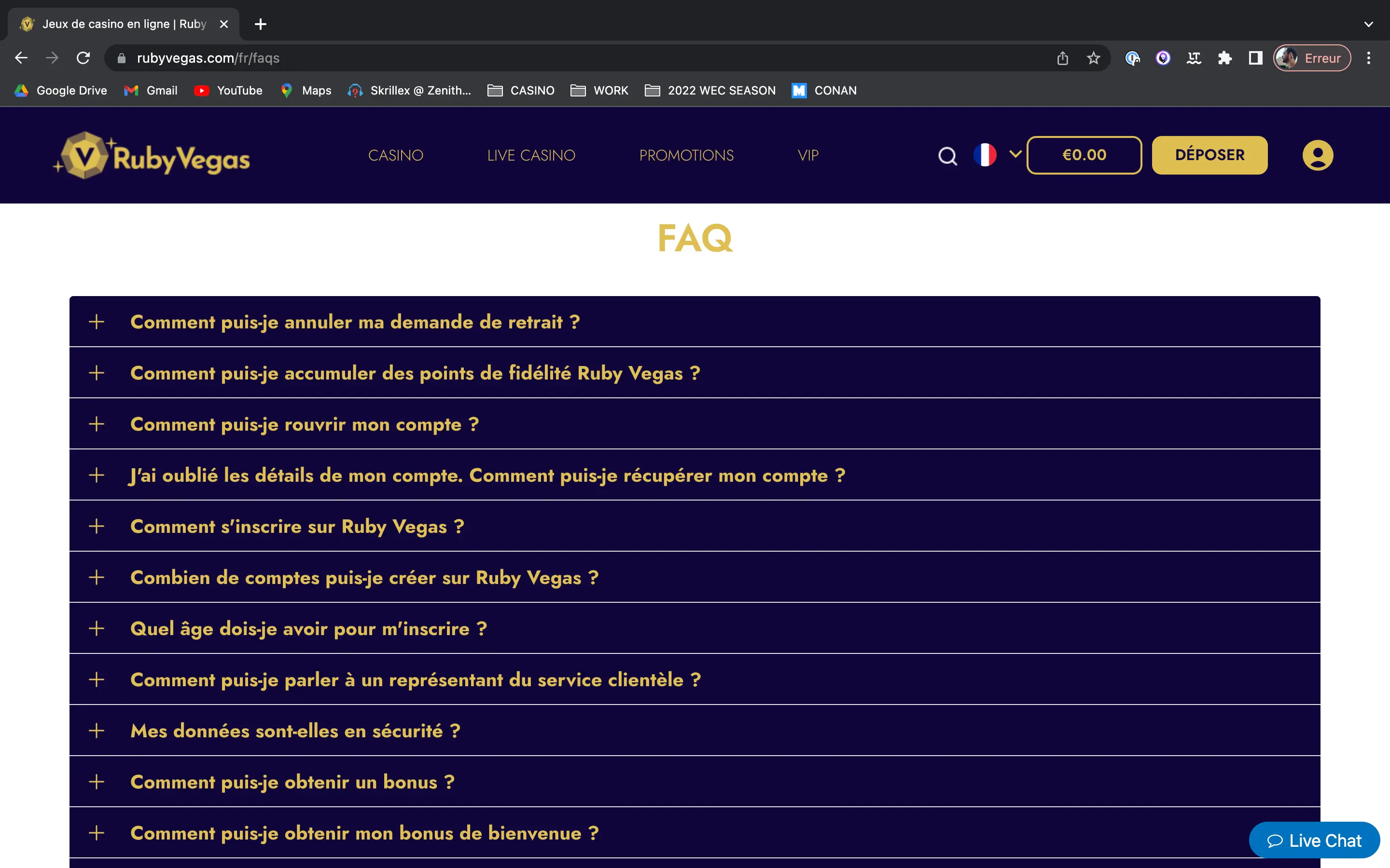 RubyVegas FAQ