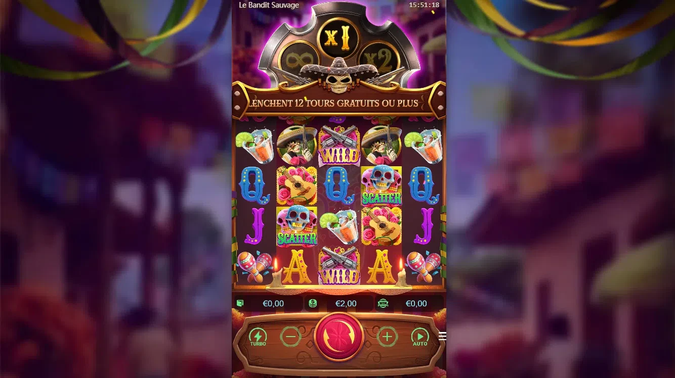 la machine à sous wild bandito de pocket games soft