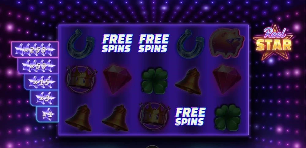D : Il ne vous sera pas possible d’acheter les parties gratuites sur Reel Star