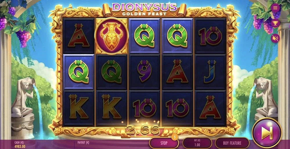 D : Il vous sera possible de remporter les free spins durant la fonctionnalité