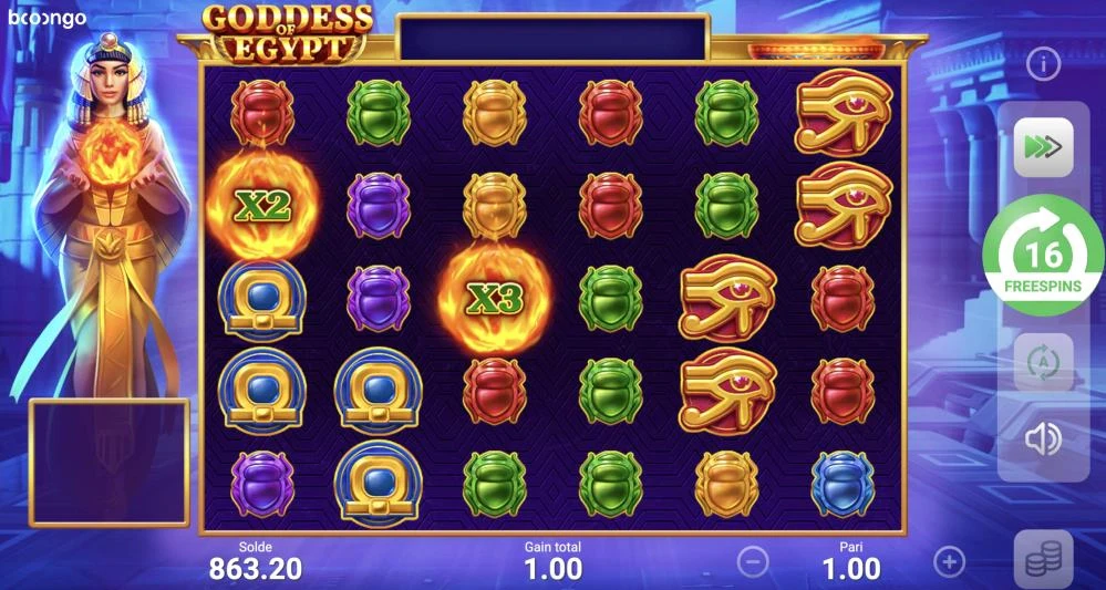 D : Il vous sera possible de remporter beaucoup d’argent durant les free spins