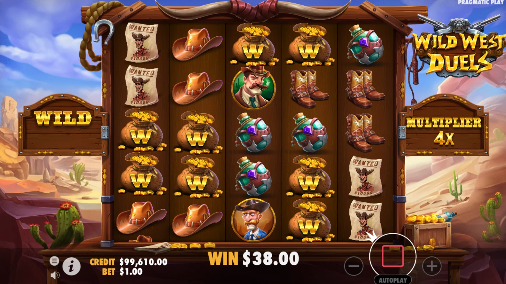 bonus wild west duels