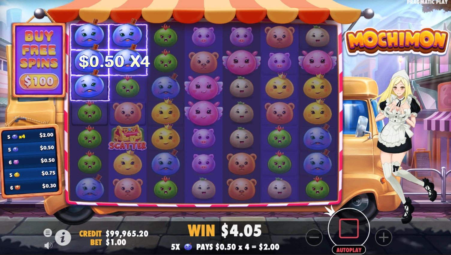 multiplier spots mochimon