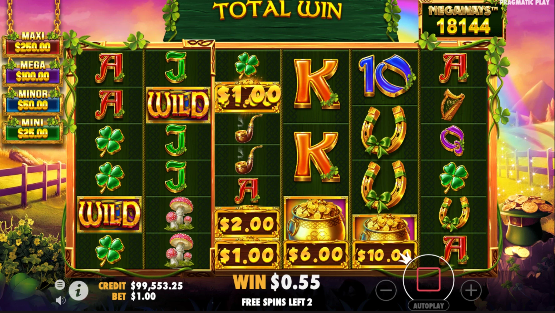 bonus wild wild riches megaways