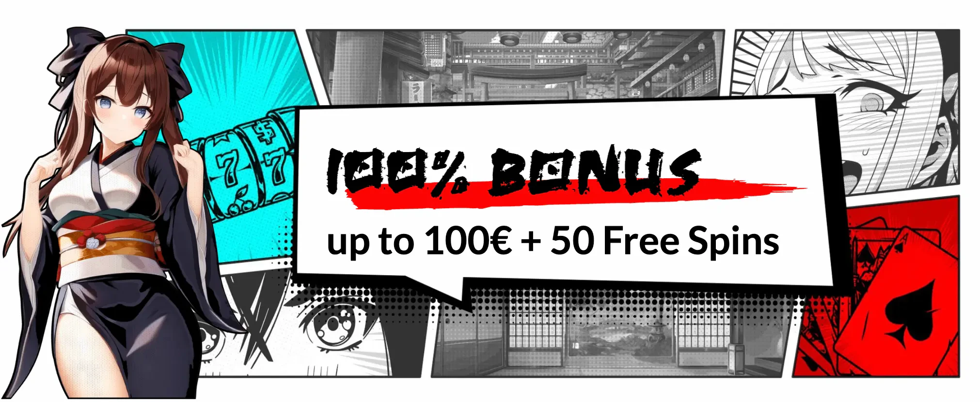 Le bonus de bienvenue de Manga Casino
