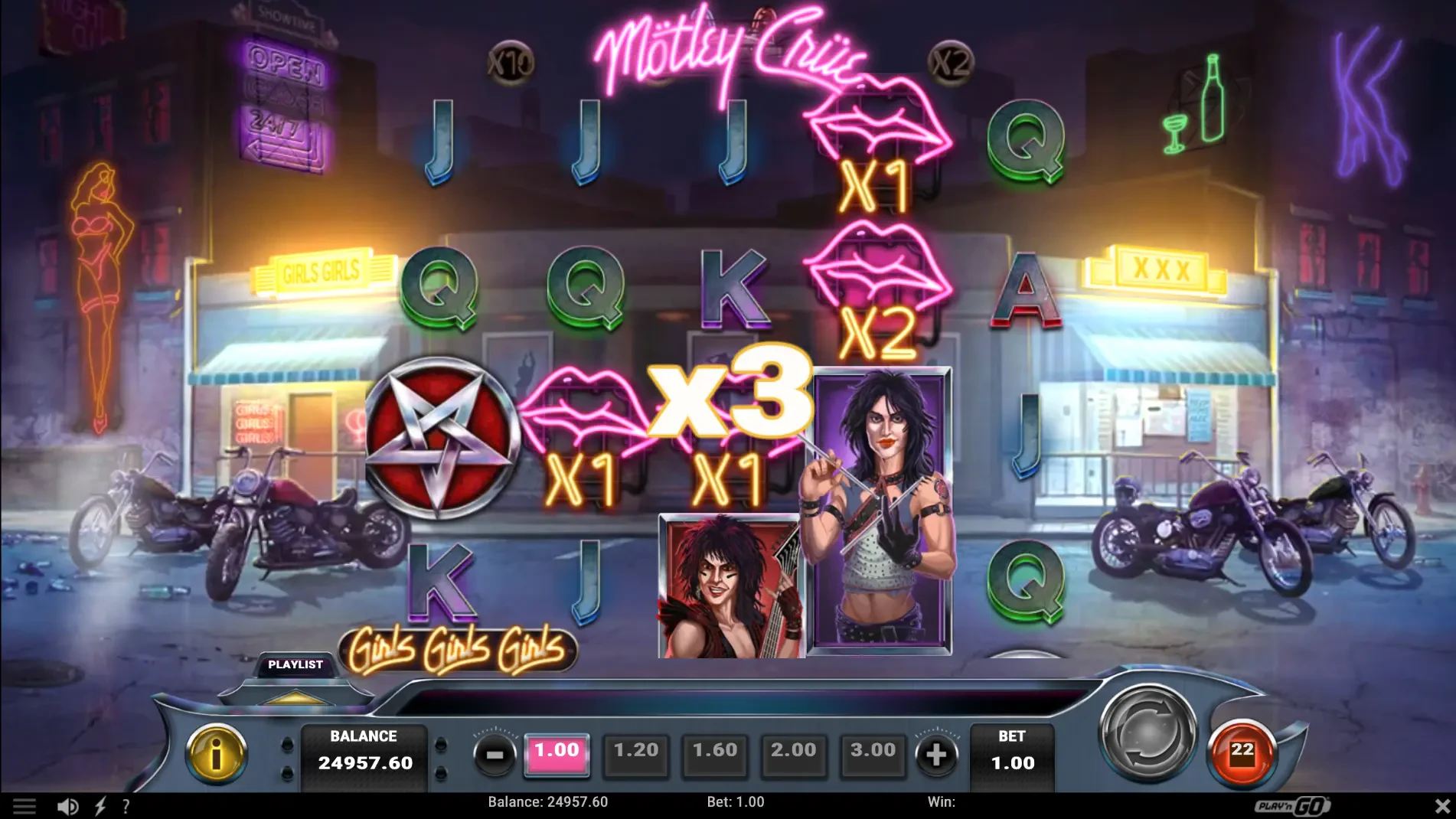 Mötley Crüe girls girls girls