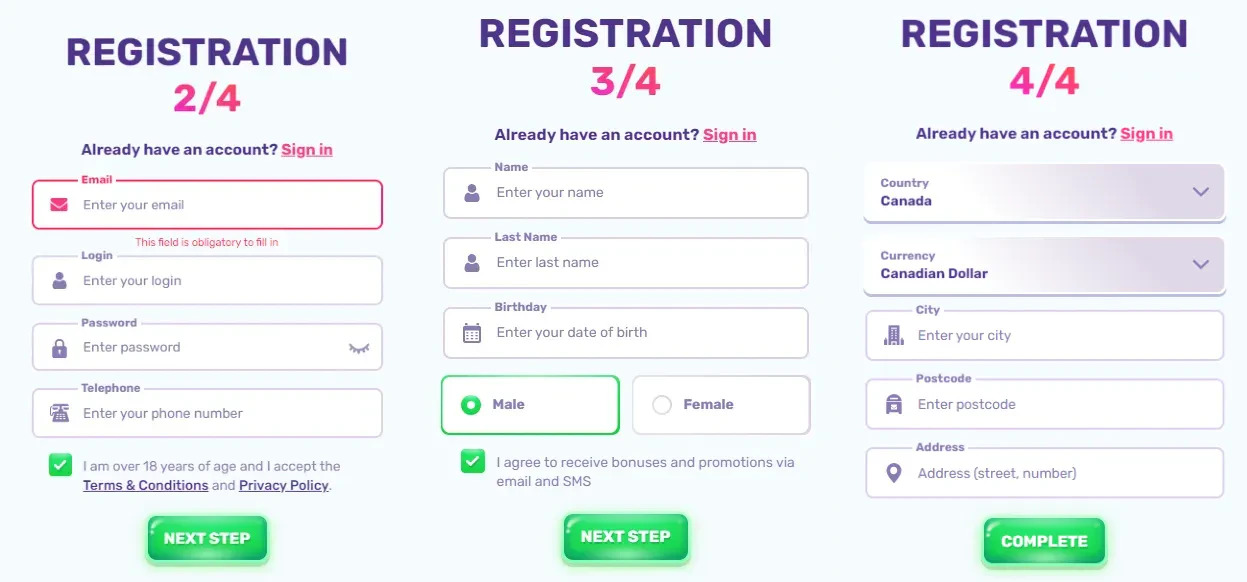 registration