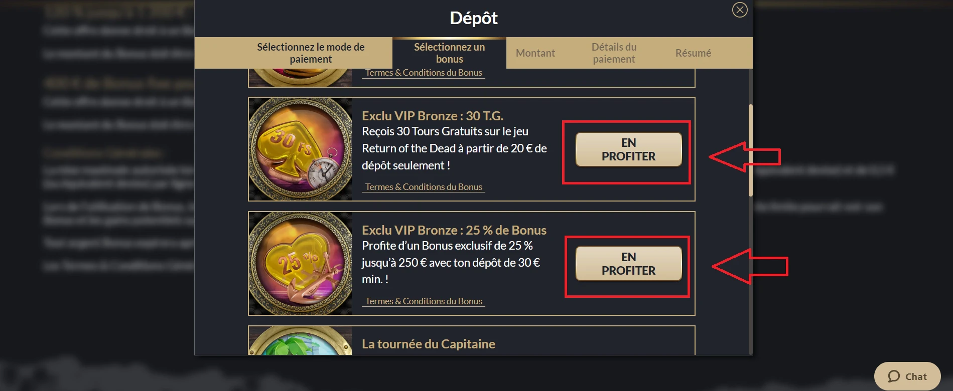Profiter des offres en étant VIP