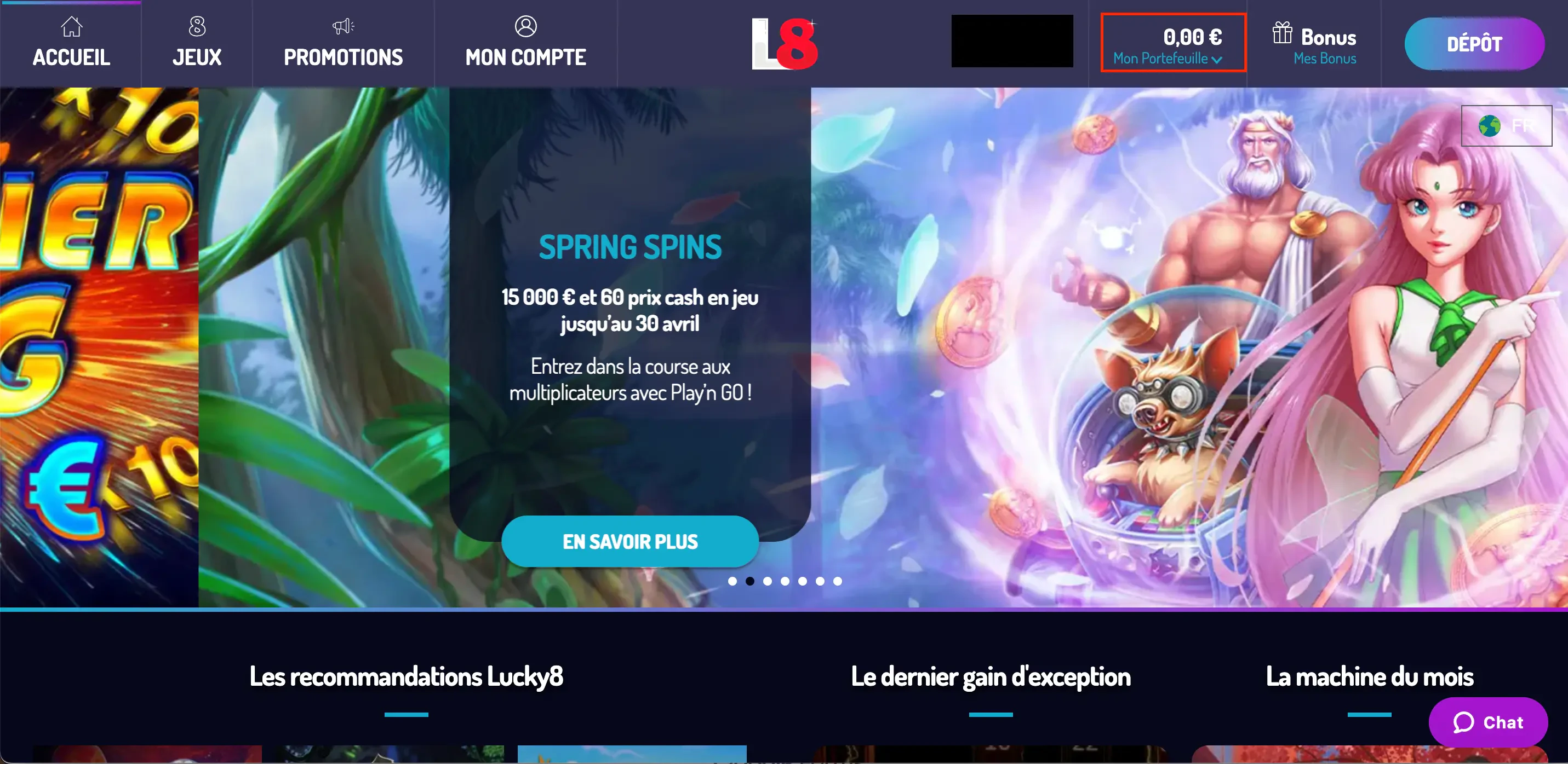 mon portefeuille lucky8