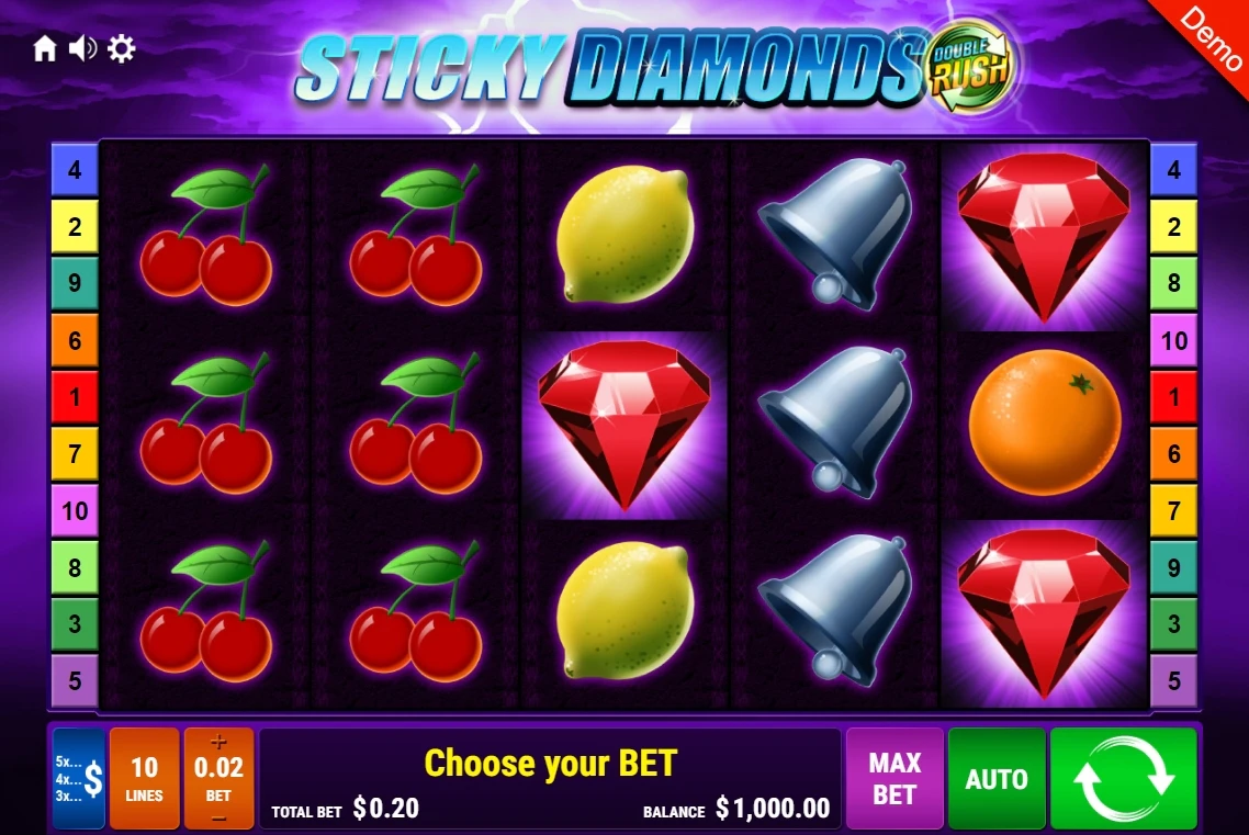 Sticky Diamonds Double Rush