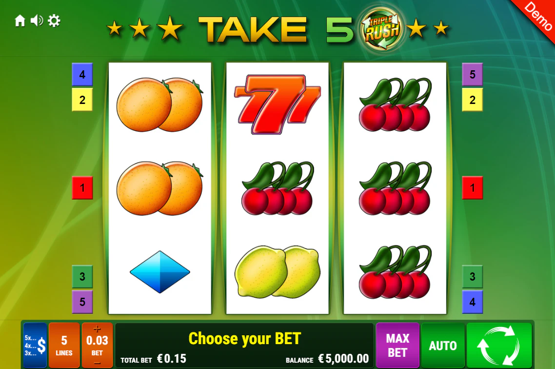 Take 5 Triple Rush