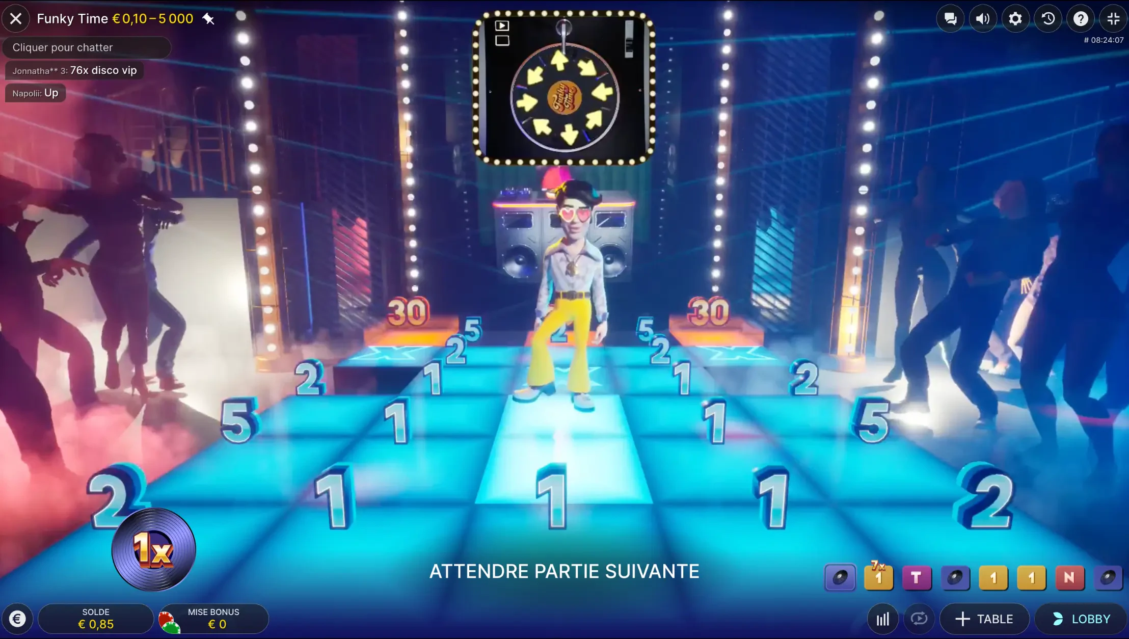 bonus disco funky time live