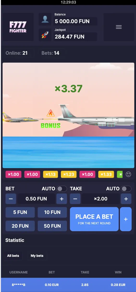 f777 mobile