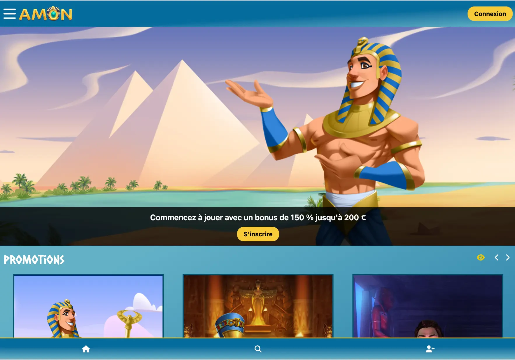 Amon Casino tablette