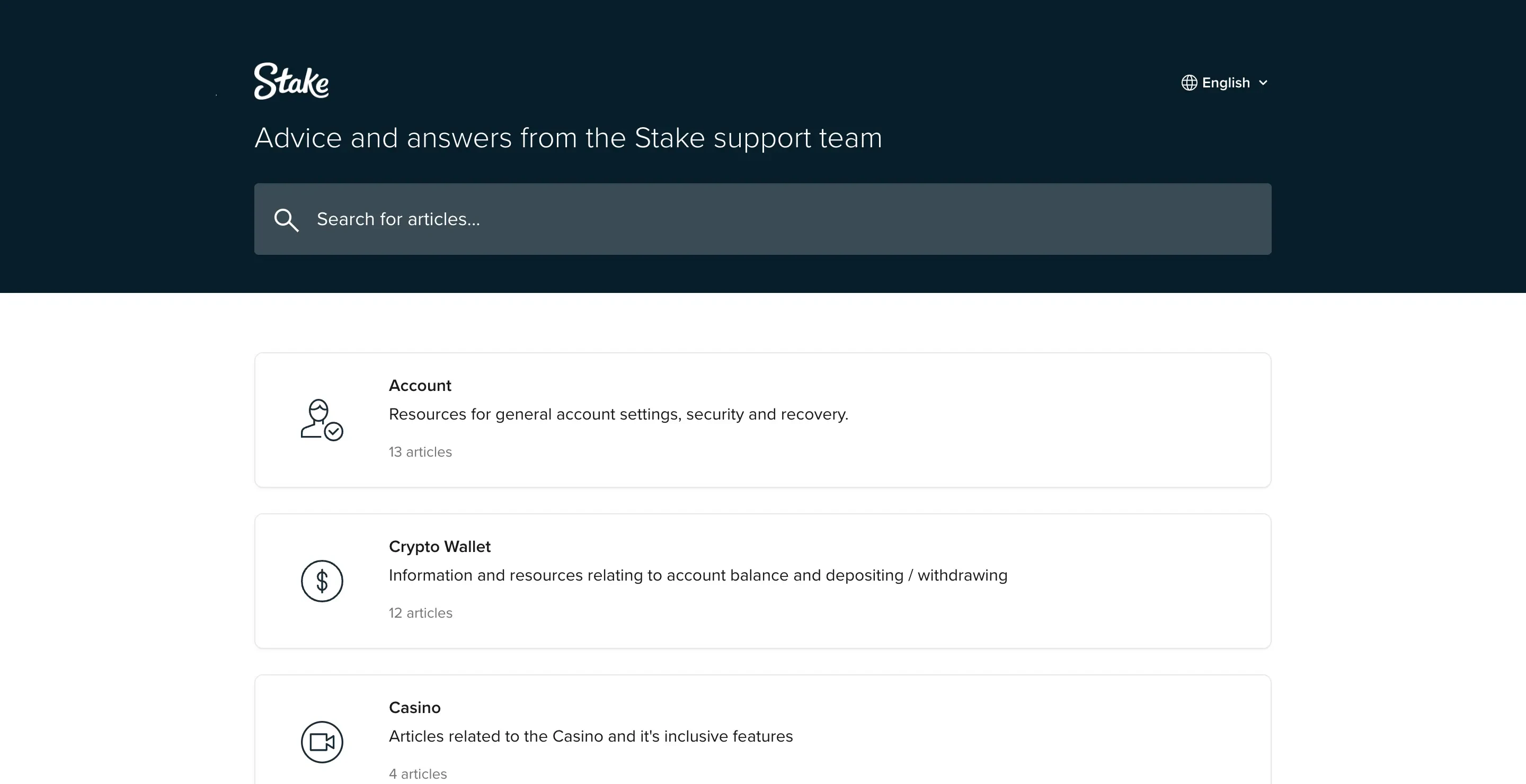 centre aide stake