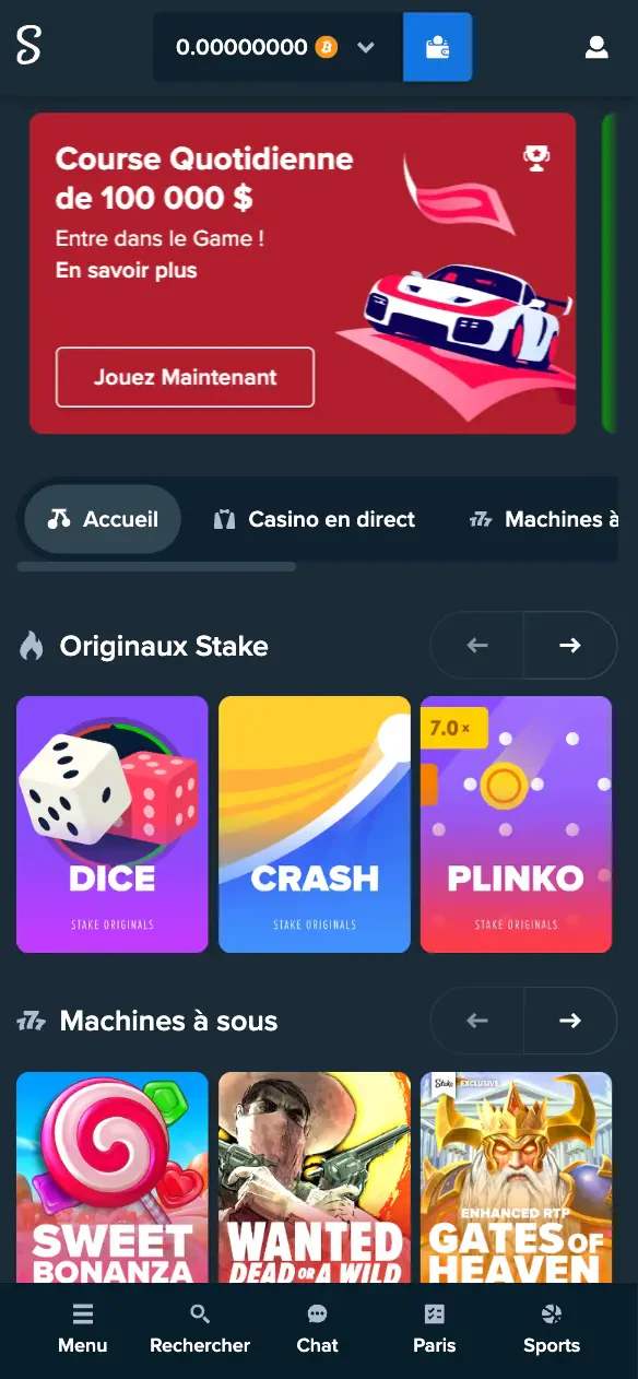 stake smartphone