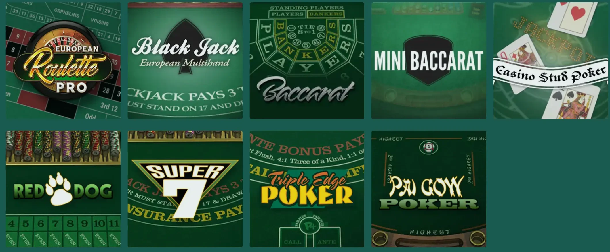jeux de cartes cresus casino