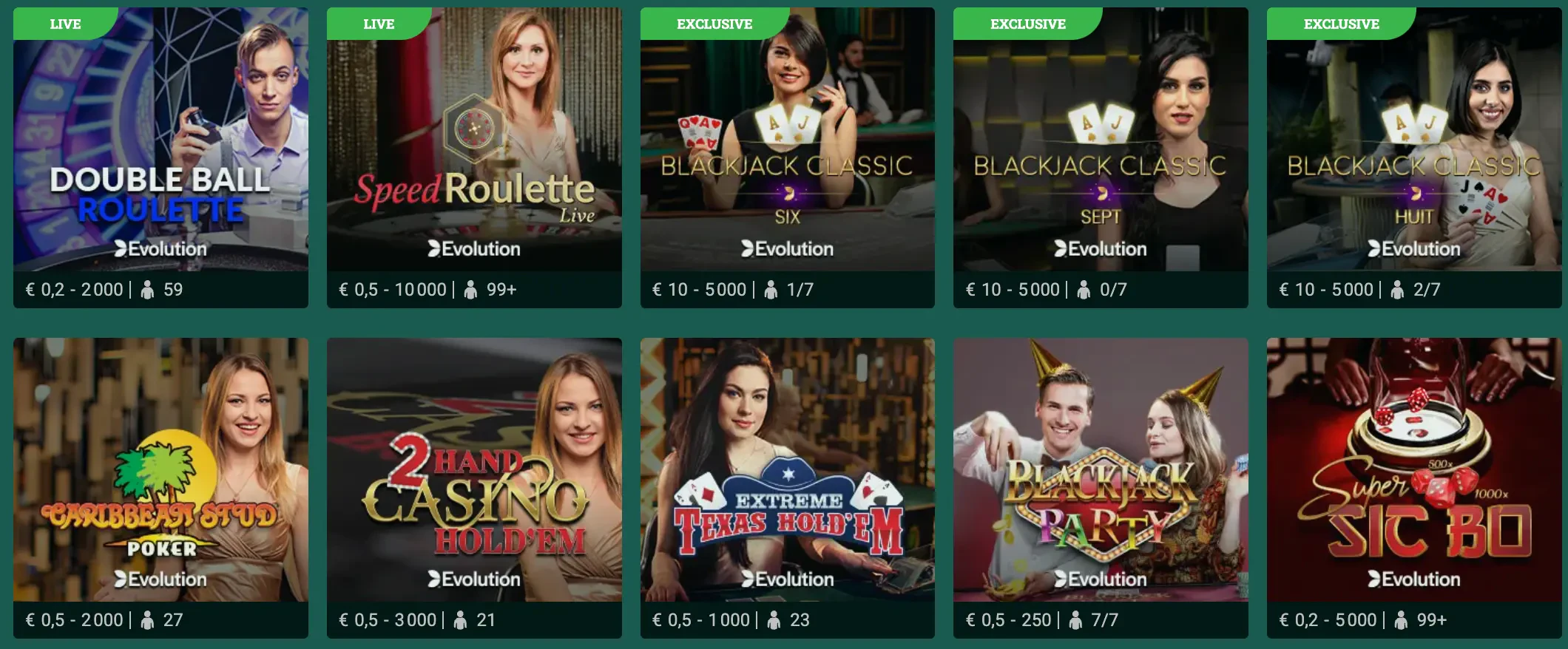 jeux live cresus casino