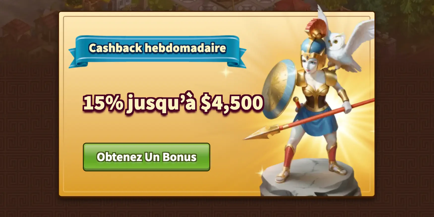 cashback hebdo myempire