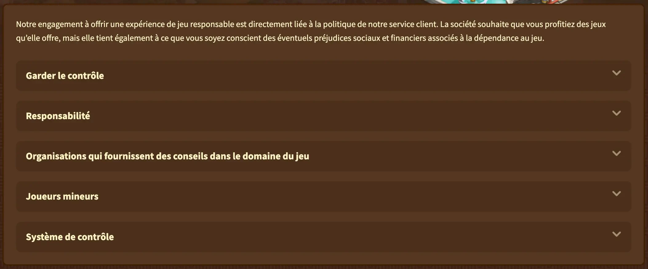 jeu responsable myempire