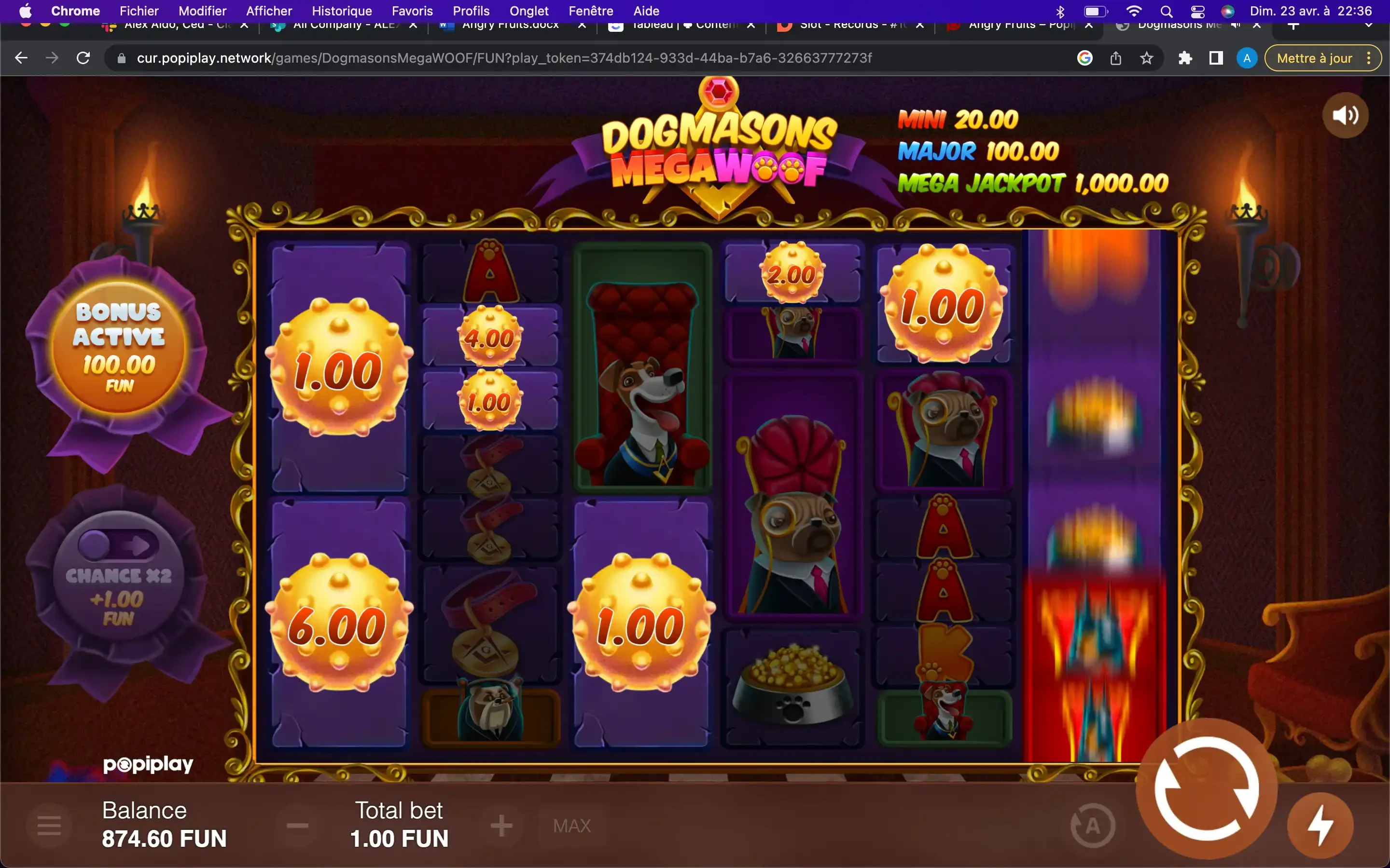 scatters coin respin feature dogmasons megawoof
