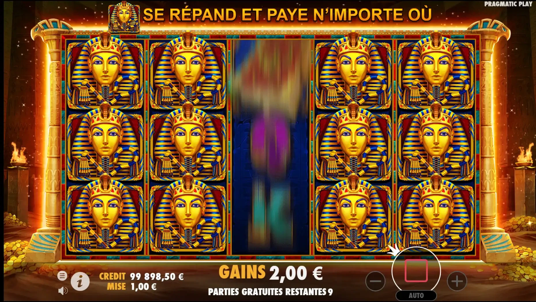 Les parties gratuites fonctionnent comme le jeu de base