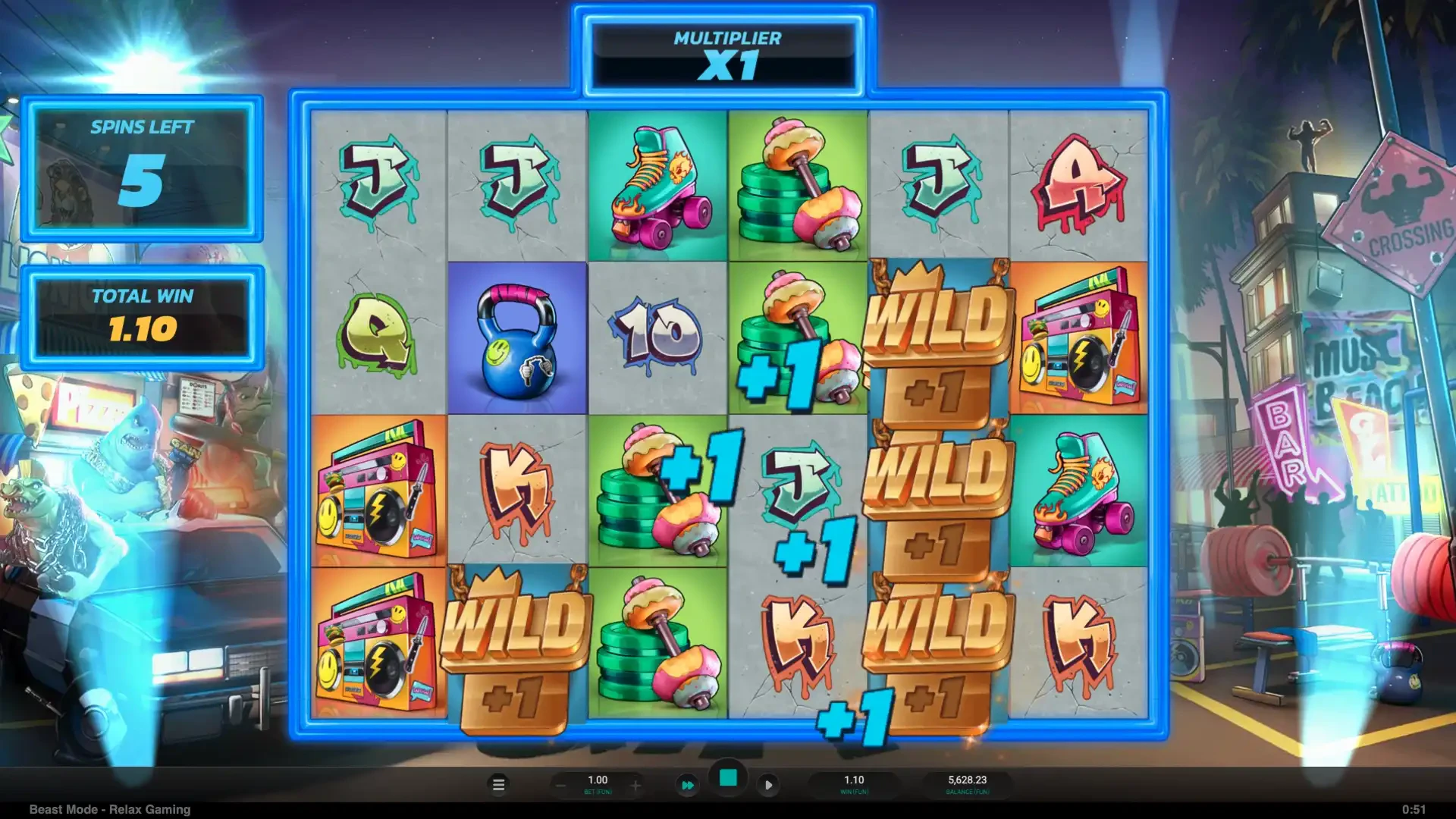 L’expending wild est également un bonus qui peut vous faire gagner beaucoup d’argent