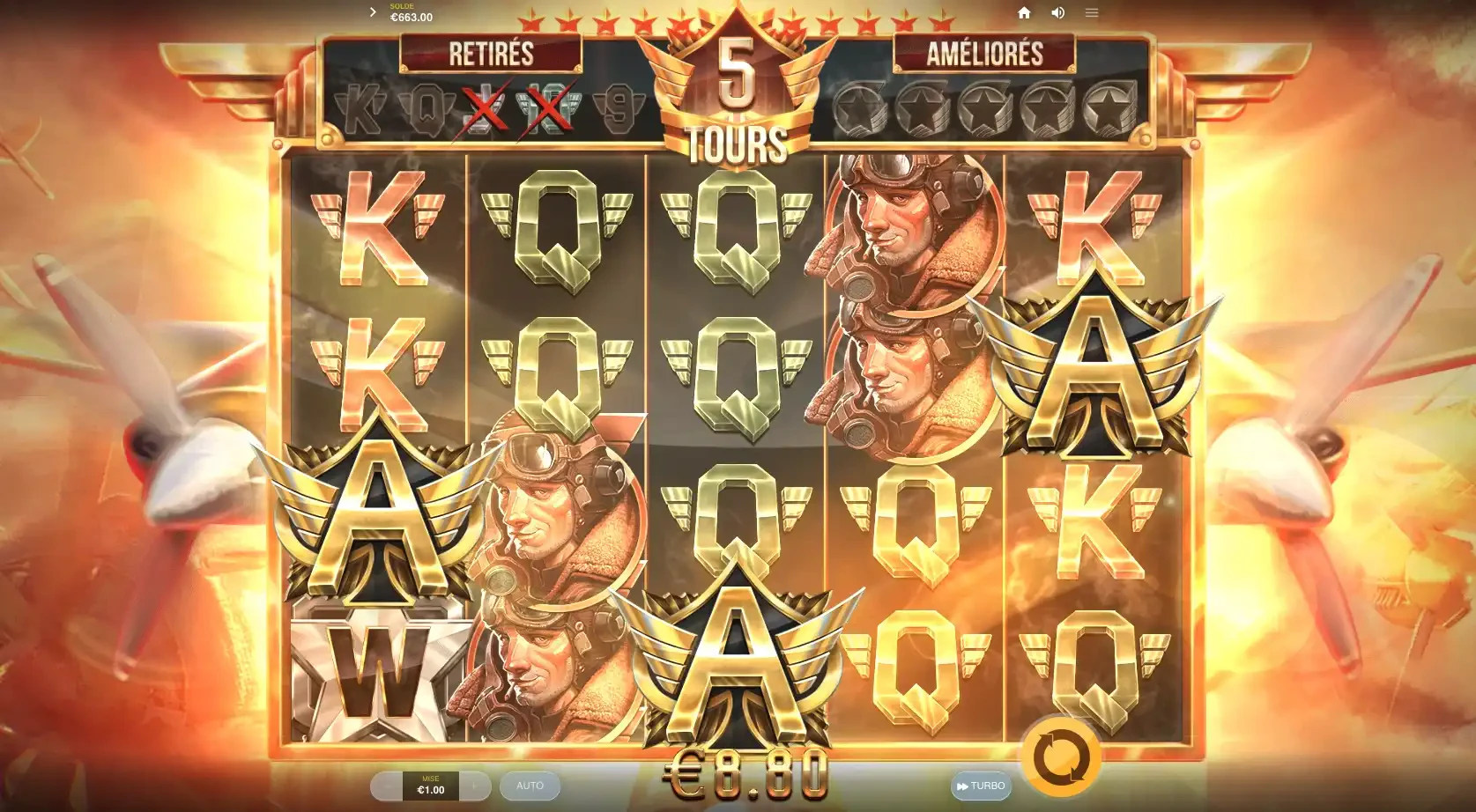 Obtention de tours gratuits supplémentaires de 1942 : Sky Warrior