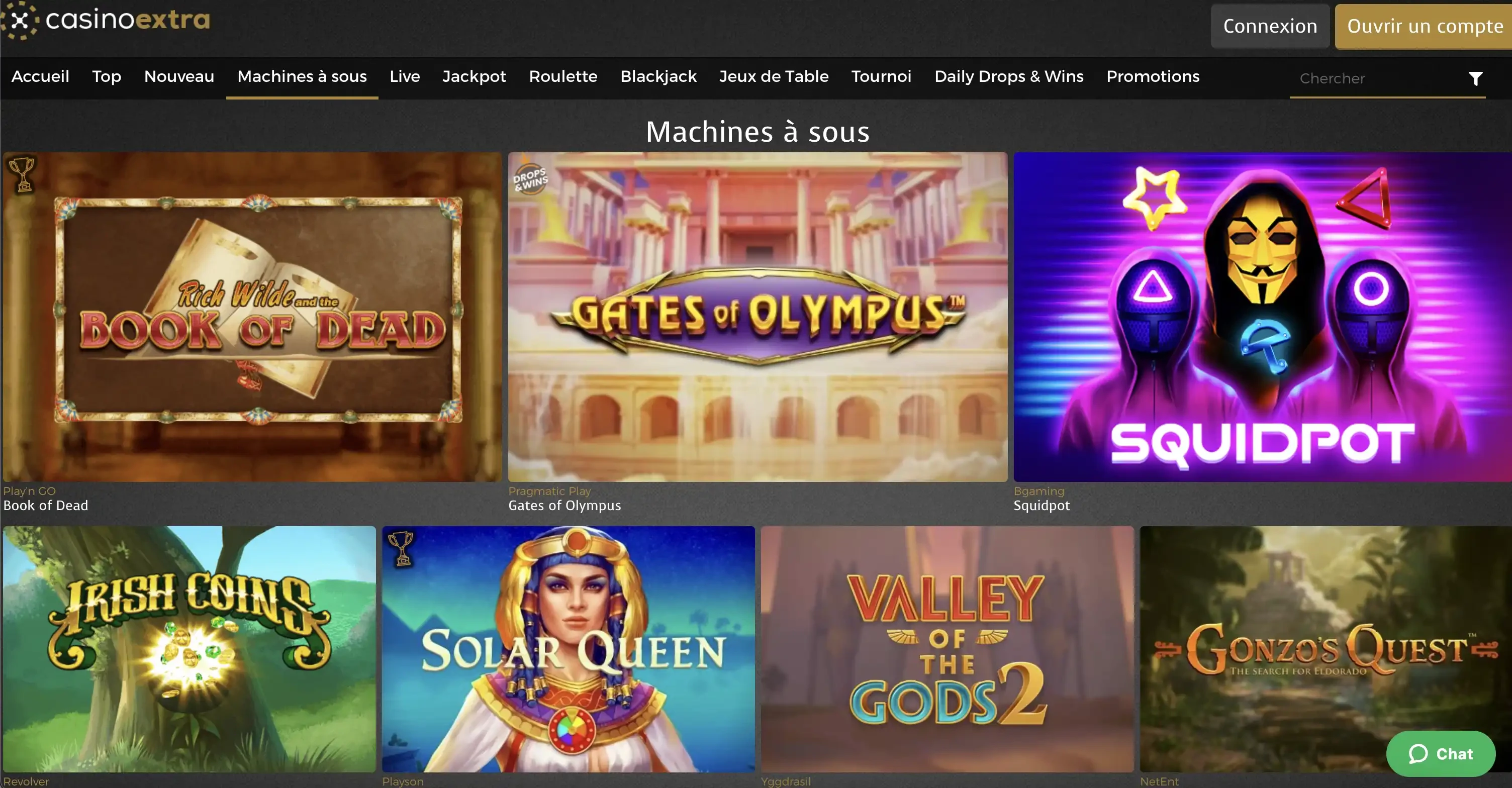 CasinoExtra est un casino en ligne sur lequel vous pourrez avec PureVPN