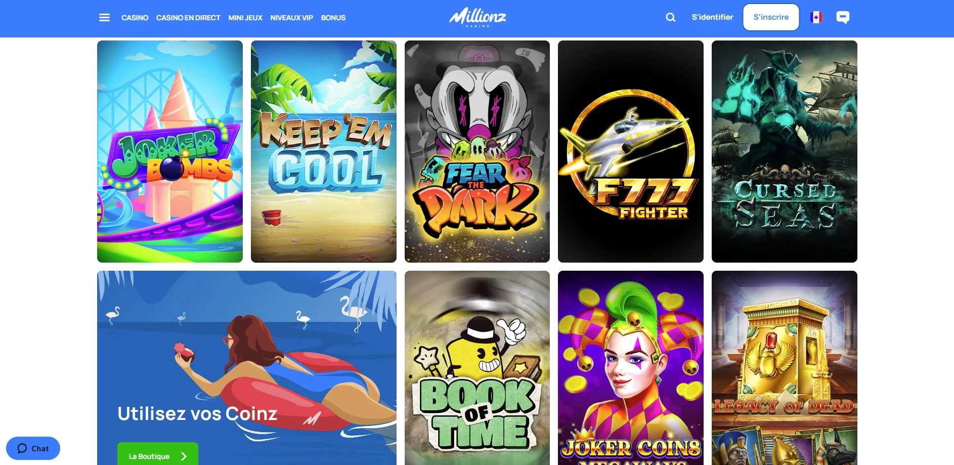 Millionz Casino machines à sous