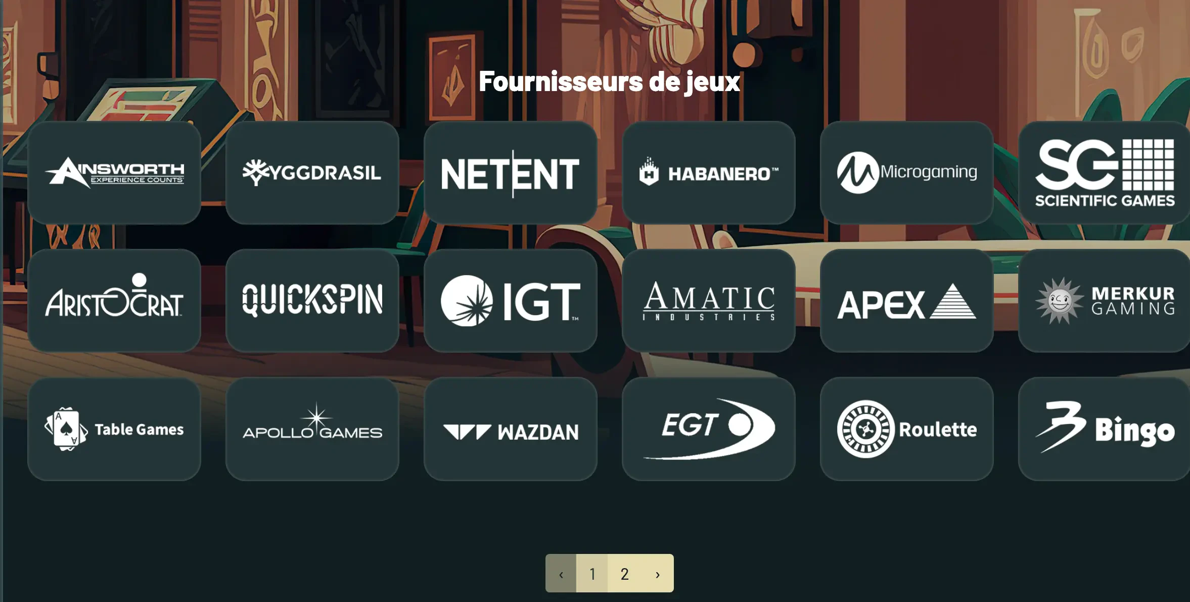 providers palm casino