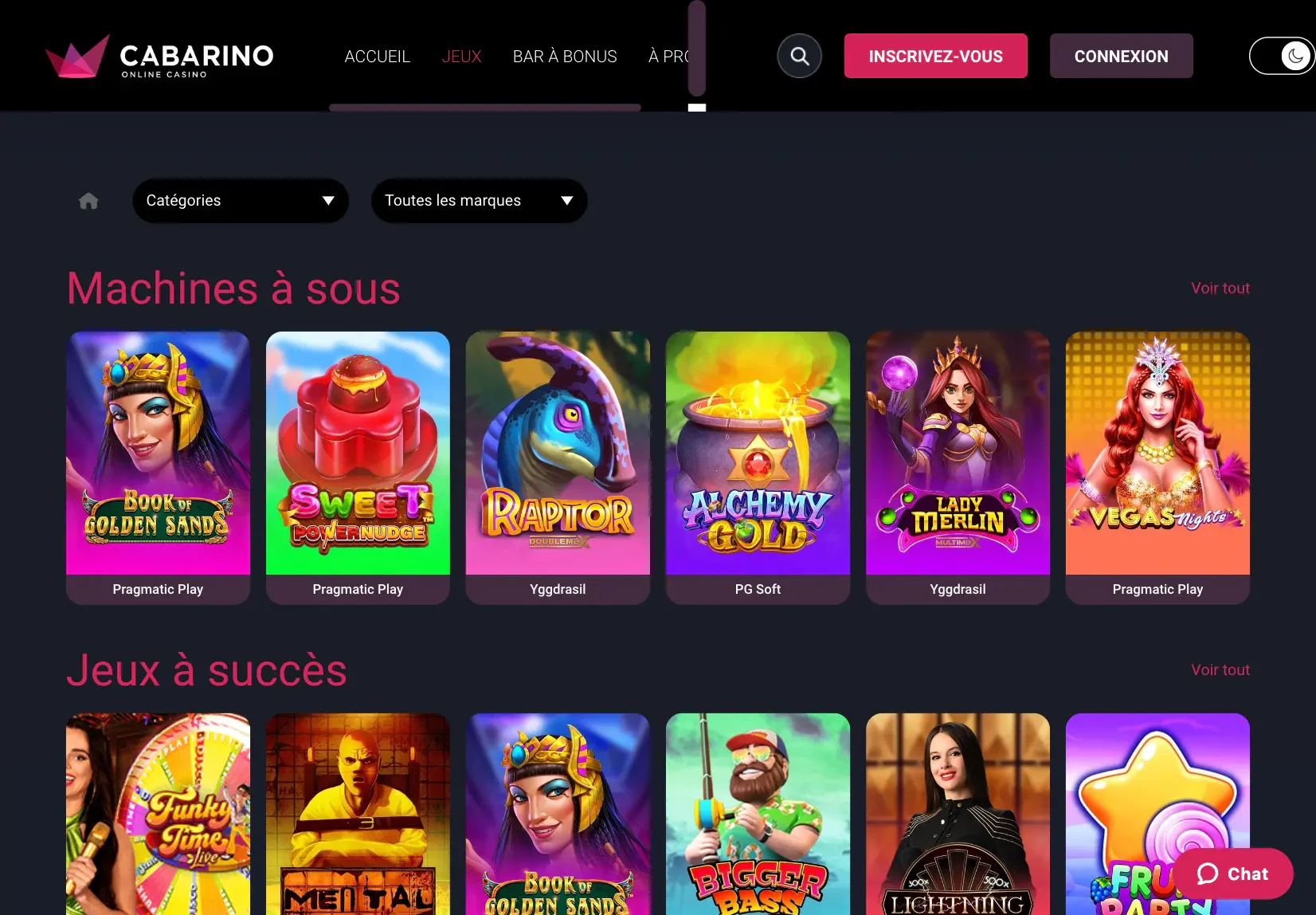 version tablette cabarino