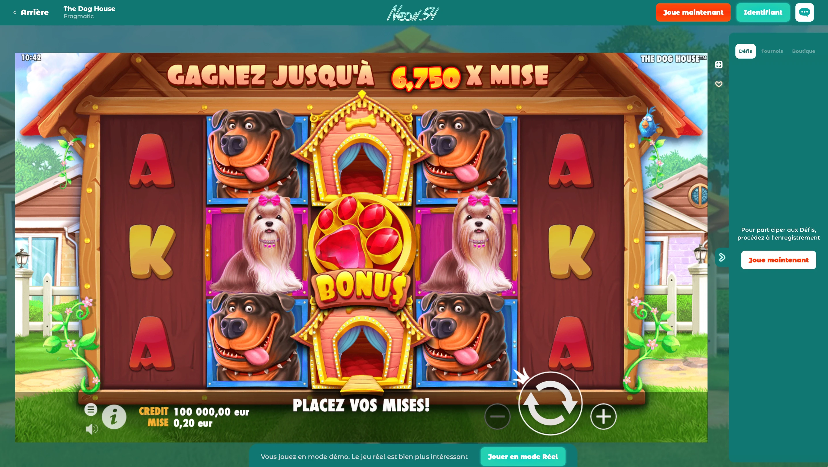 jeux gratuits neon54