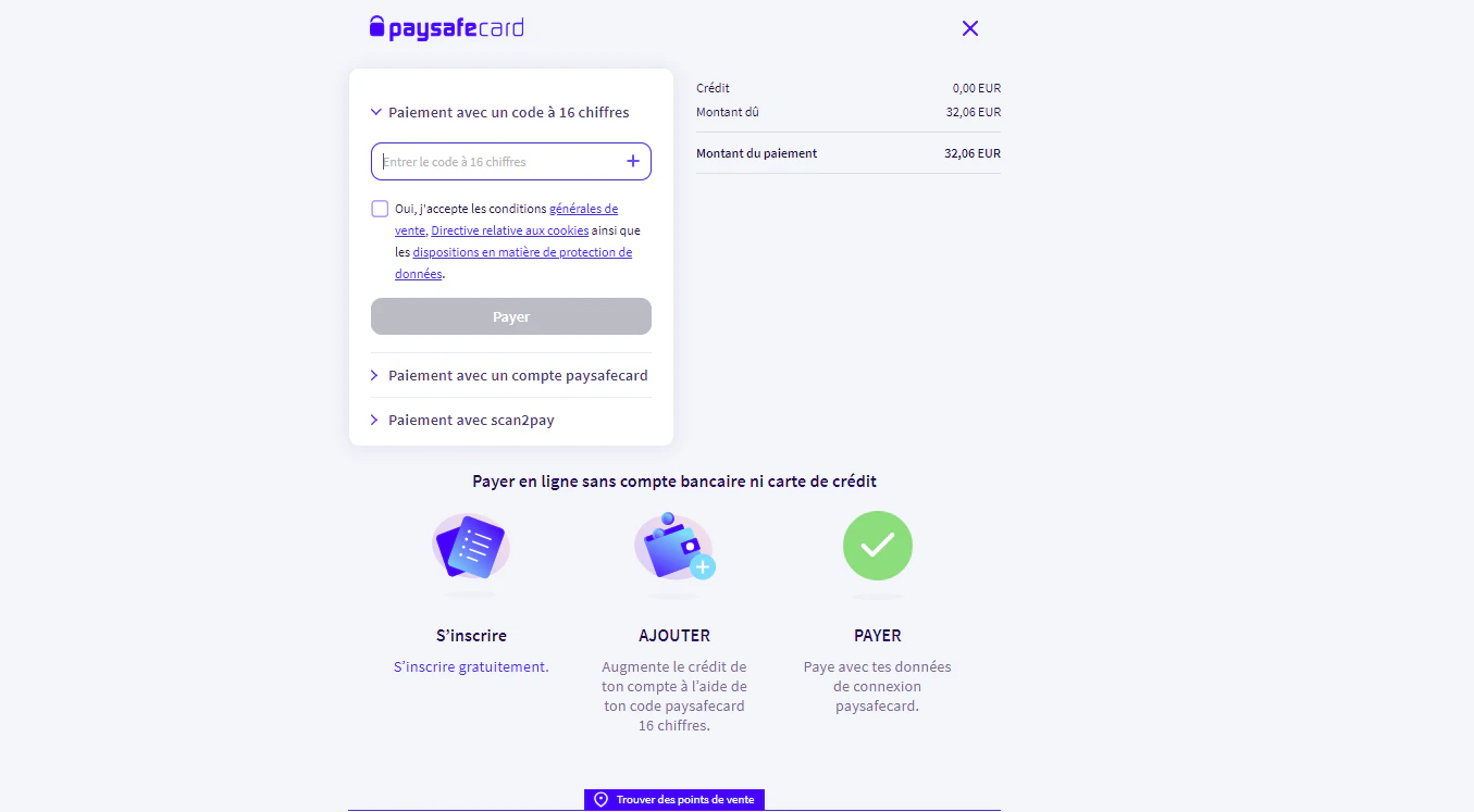 Paysafecard coupon