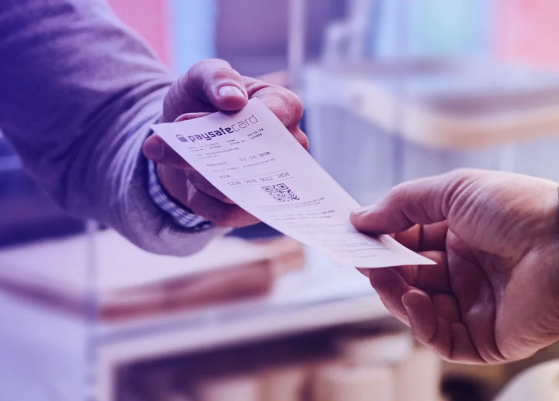 Ticket coupon Paysafecard
