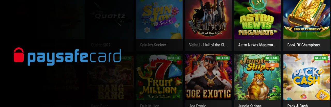 Paysafecard Casino