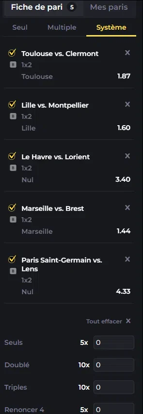 Paris système