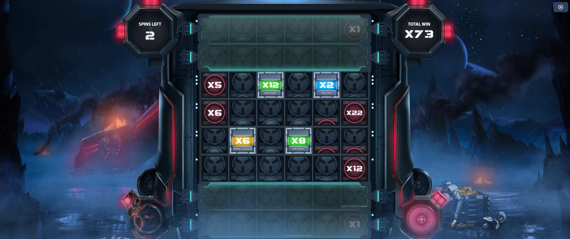 Il existe 20 symboles spéciaux différents sur la machine à sous Money Train 4