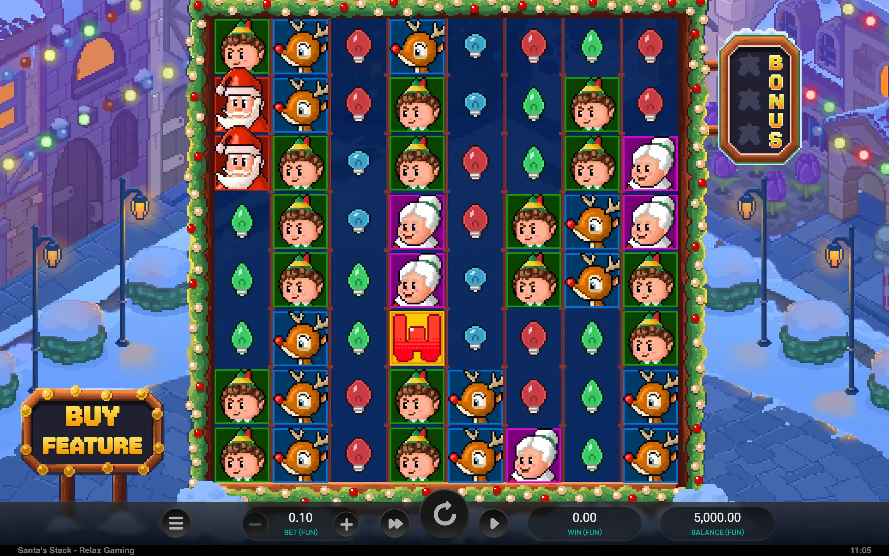 Santa's Stack base game
