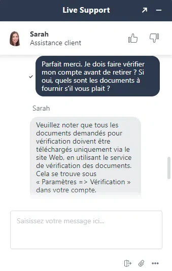 KYC chat