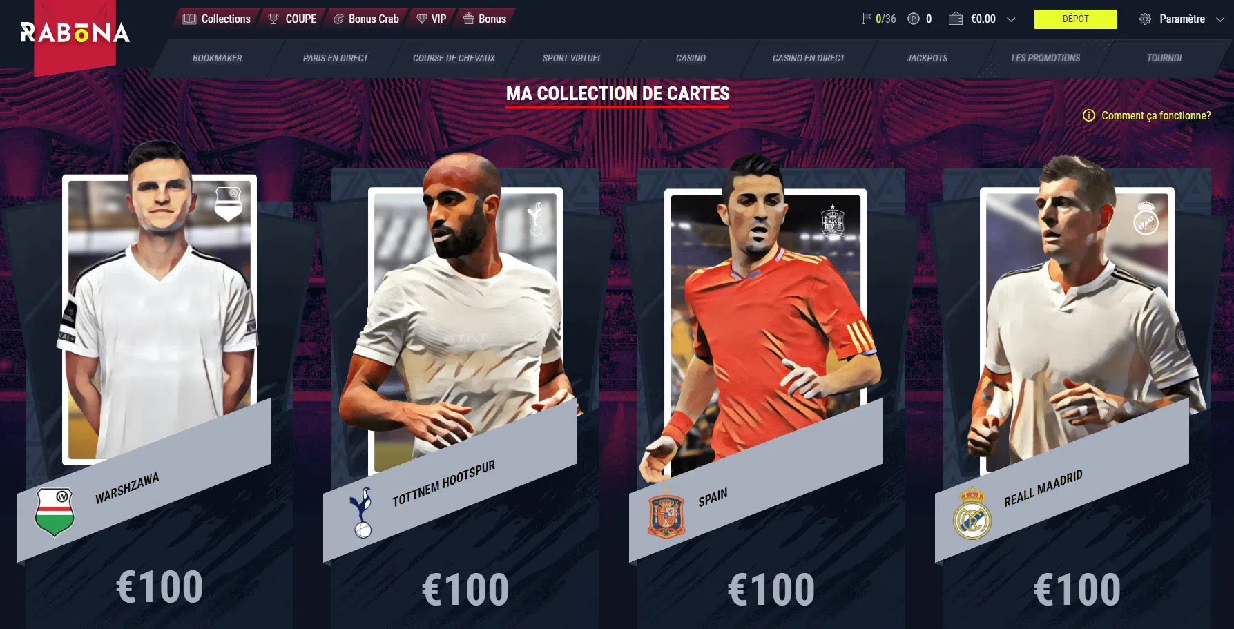 Cartes à collectionner