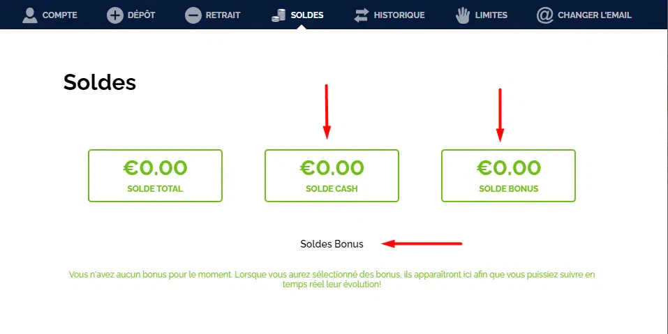 Solde bonus