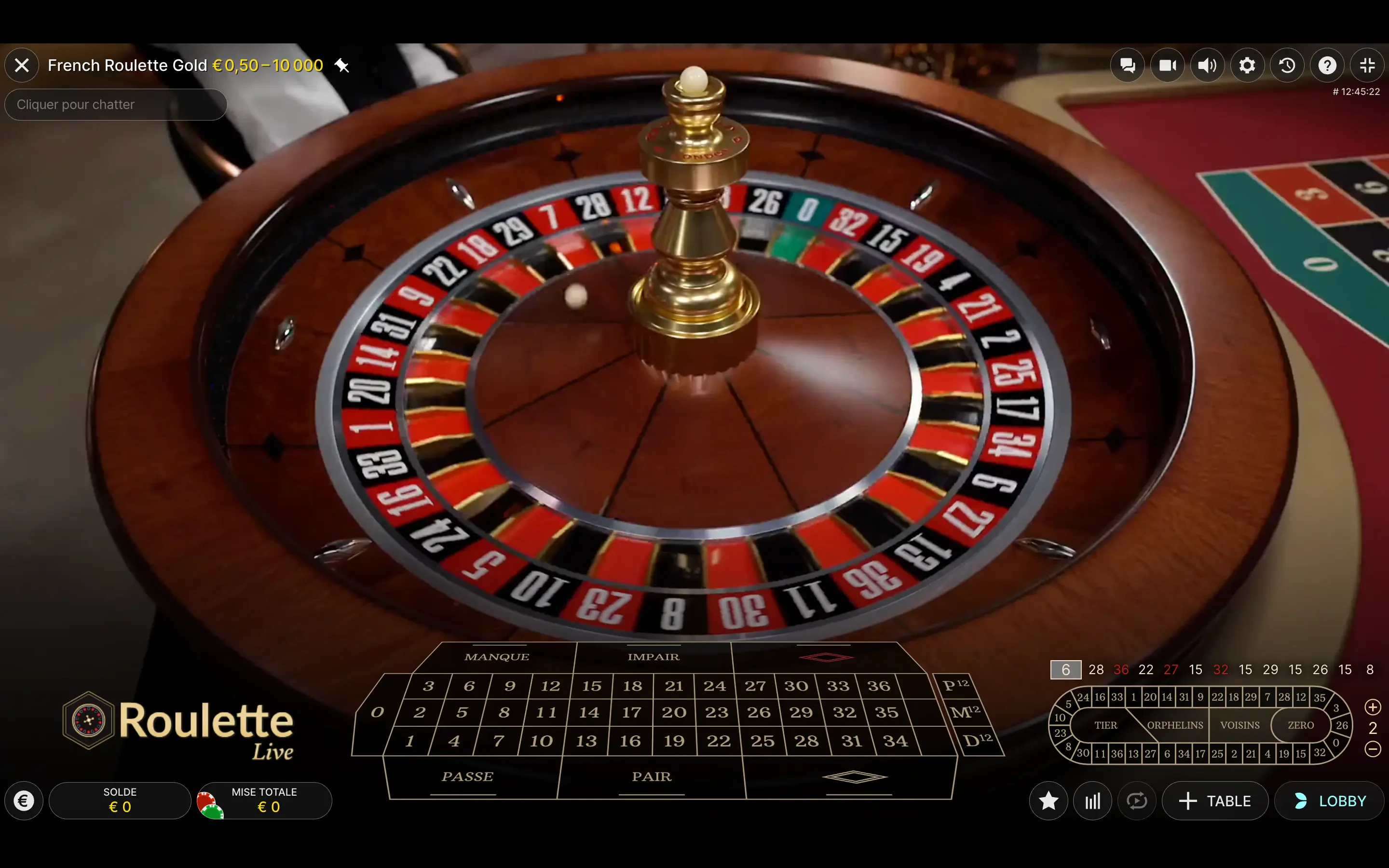 roulette française