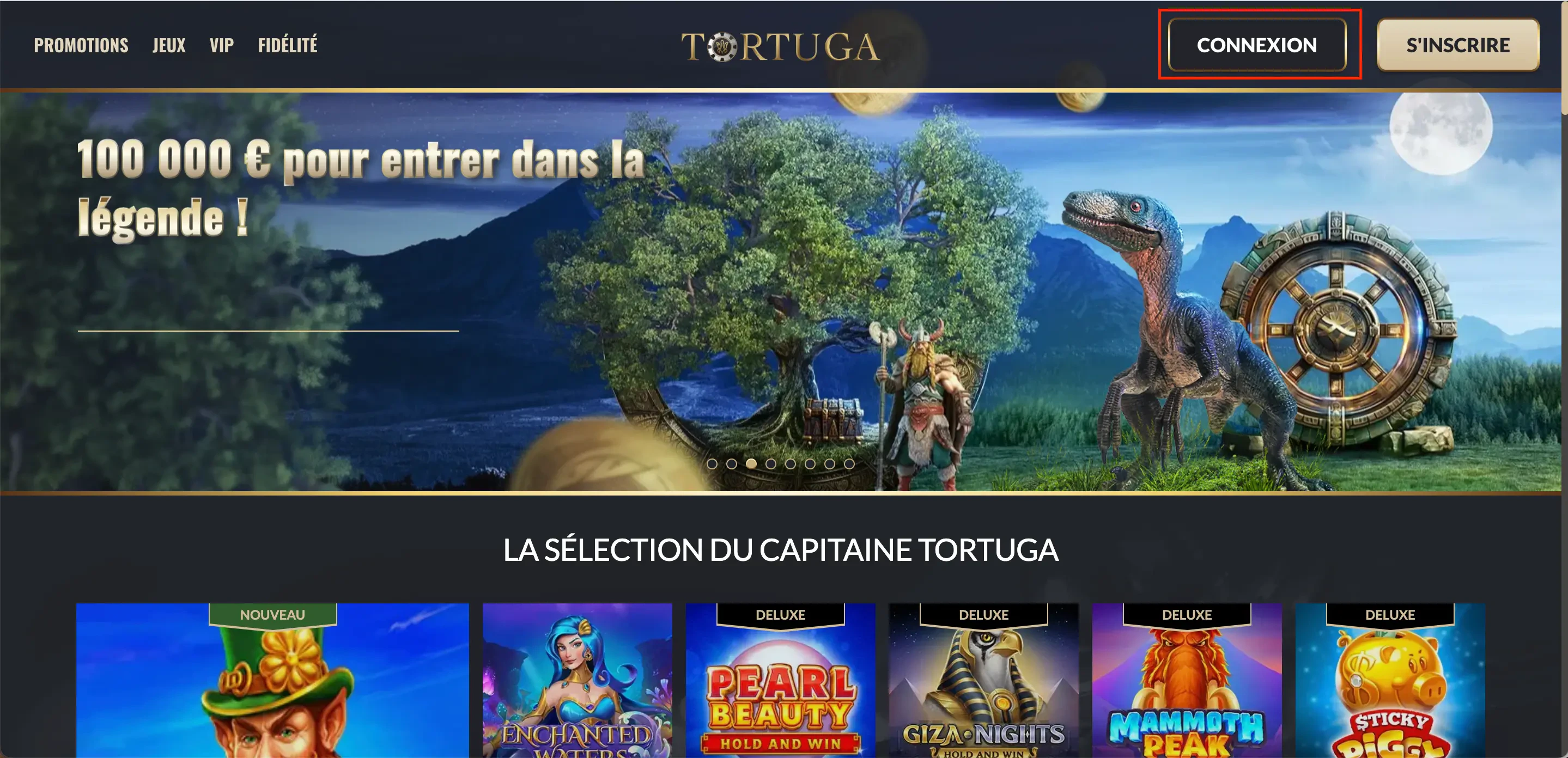 connexion tortuga