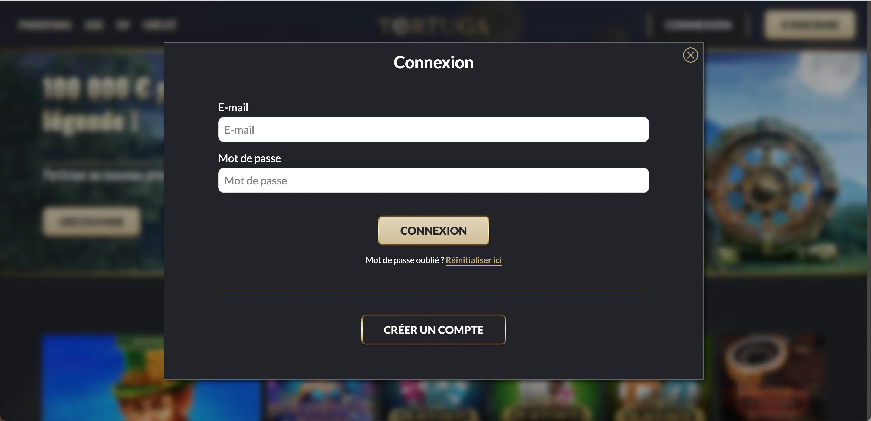 connexion tortuga