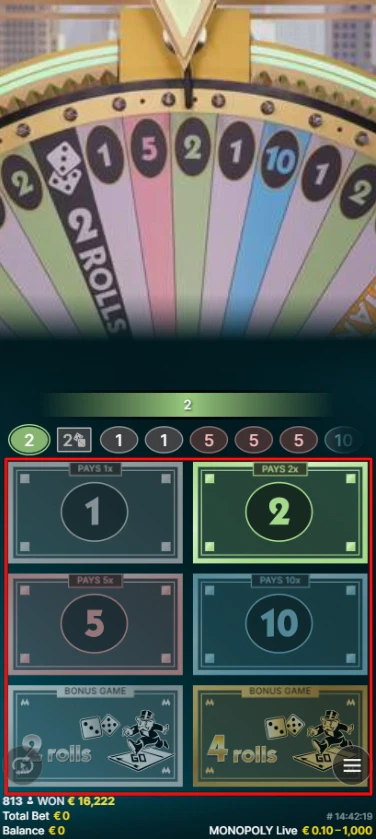 L'expérience utilisateur du Monopoly Live sur ces téléphones était plutôt très agréable